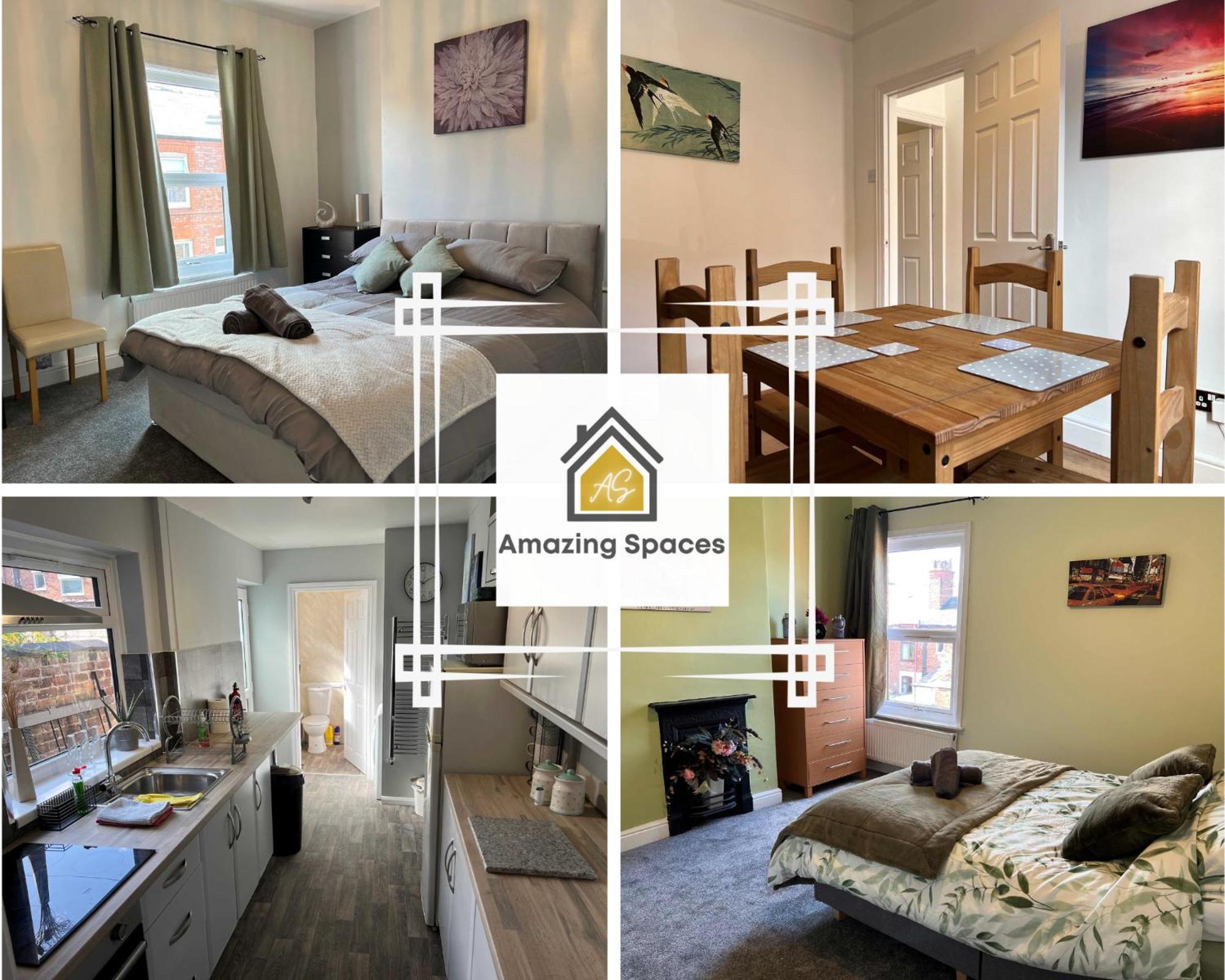 Spacious 2-Bedroom House In Stockton Heath With Free Wifi By Amazing Spaces Relocations Ltd Warrington Kültér fotó